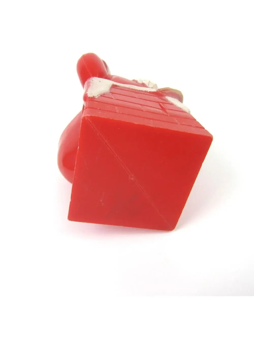 Vintage Rosbro Santa Claus in Chimney Christmas Candy Container Plastic 1950s